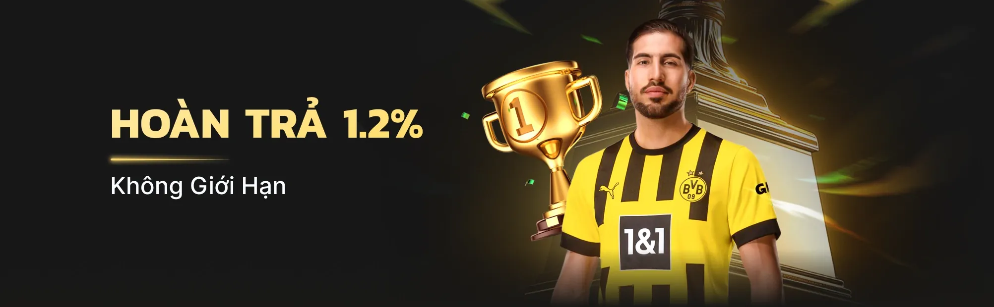 Banner kêu gọi tham gia Choang Chính Thức để giành jackpot
